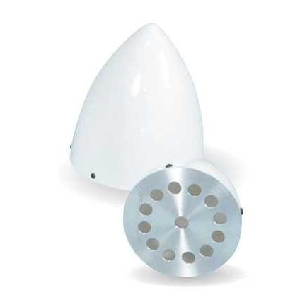 Topmodel Ogiva fibra di vetro viti laterali 127mm Bianco - 020CT127